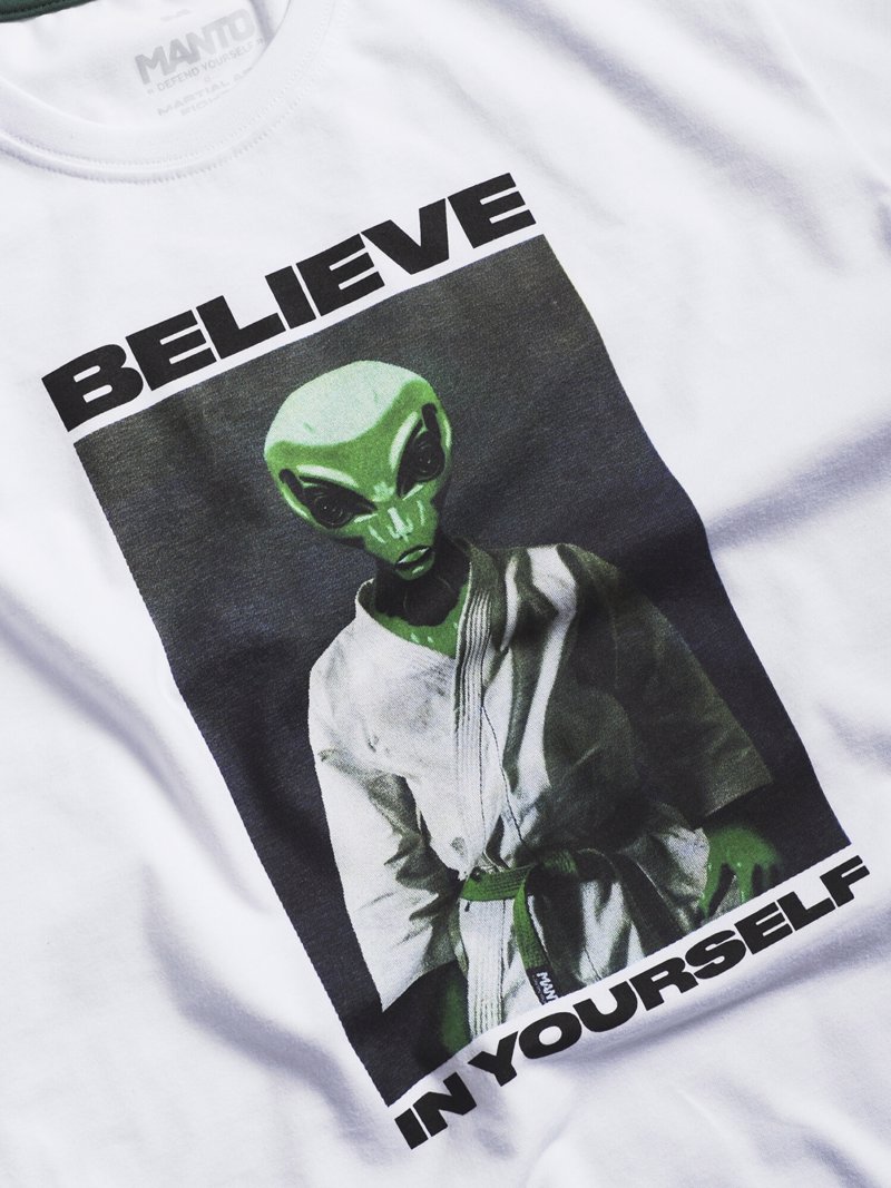 MANTO BELIEVE t-shirt-white
